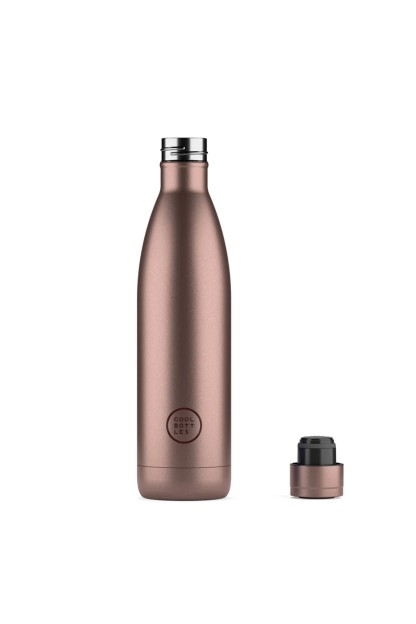 botela metalica rosa cool bottles 500ml