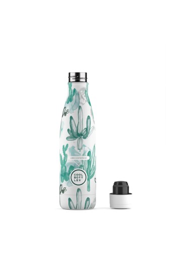 botella cactus watercolor lara costafreda cool bottles