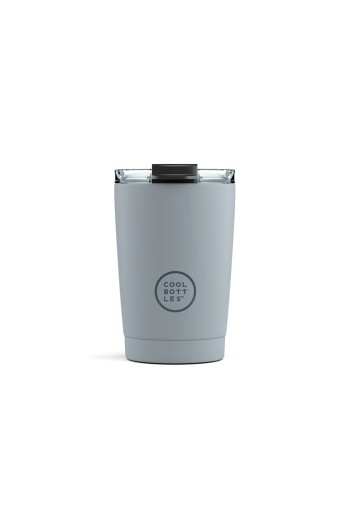vaso acero inoxidable gris cool bottles