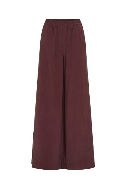Pantaón mujer ancho marron Rouge by Vila