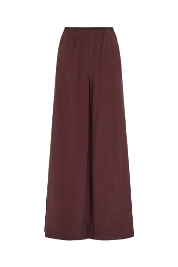 Pantaón mujer ancho marron Rouge by Vila