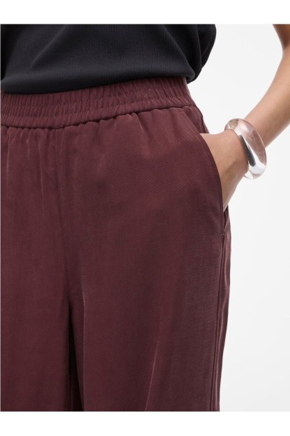 Pantaón mujer ancho marron Rouge by Vila