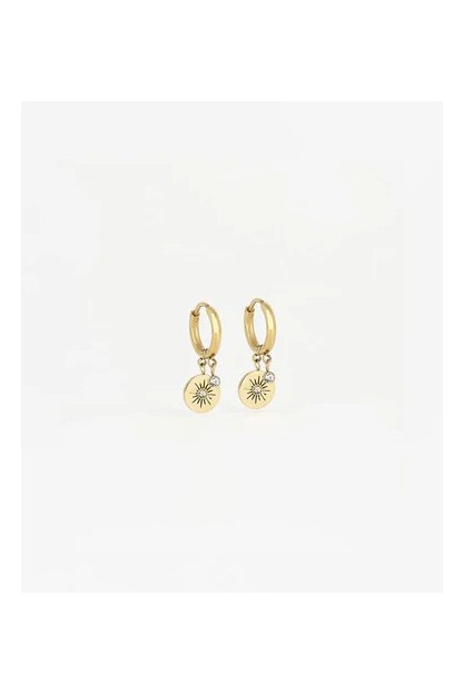 Pendiente ZAG ariel con medalla en sol