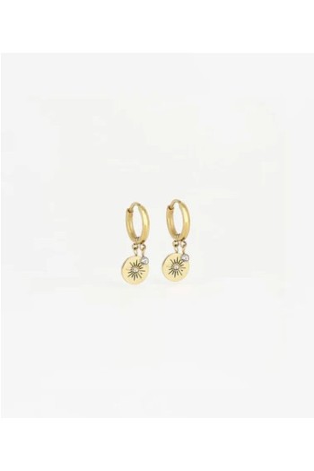 Pendiente ZAG ariel con medalla en sol