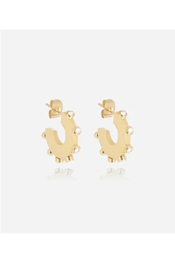 pendientes eudora zag con circonitas