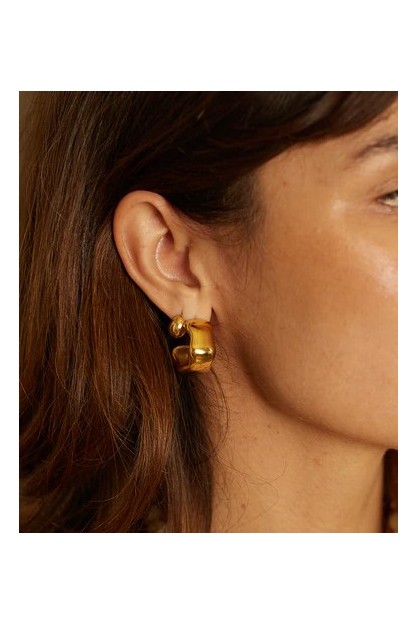 pendientes larme ZAG bijoux con forma de lagrima pequeña