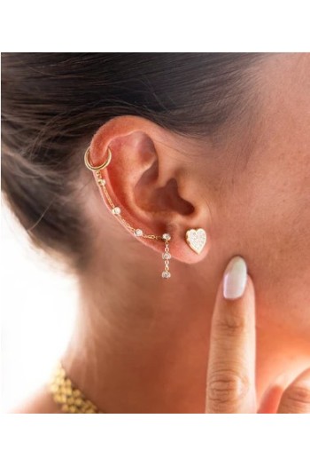 pendientes aimee corazon zag bijoux