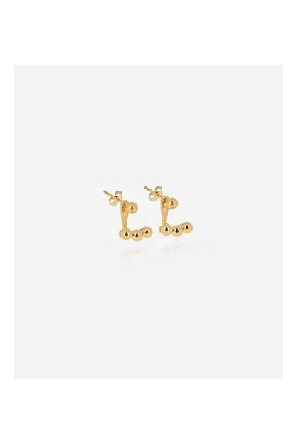 pendientes islay dorados zag bijoux