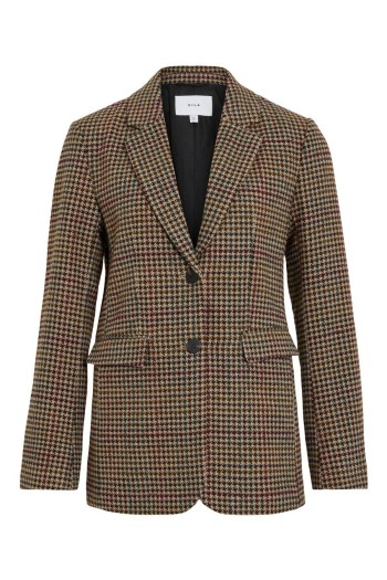 Blazer cuadros mujer vila