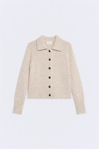 chaqueta beige ese o ese oliver mujer
