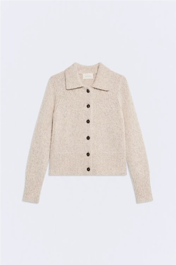 chaqueta beige ese o ese oliver mujer