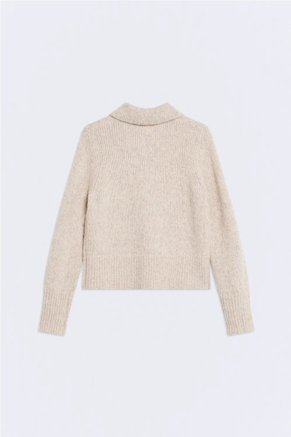 chaqueta beige ese o ese oliver mujer