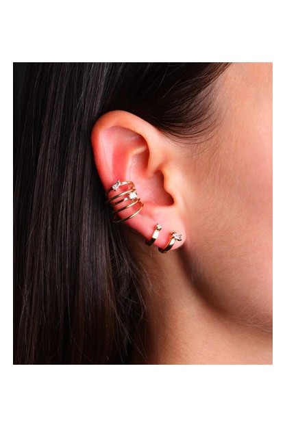 Earcuff tiras mujer Gabriela 2