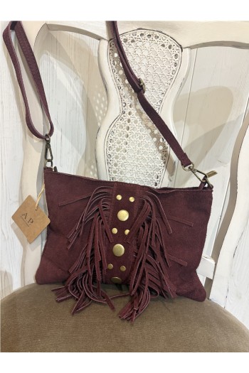 Bolso mujer serraje
