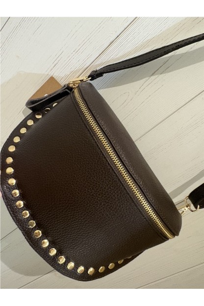 Bolso riñonera tachuelas