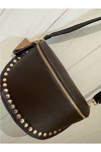 Bolso riñonera tachuelas