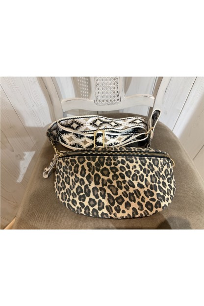 Bolso tipo riñonera print