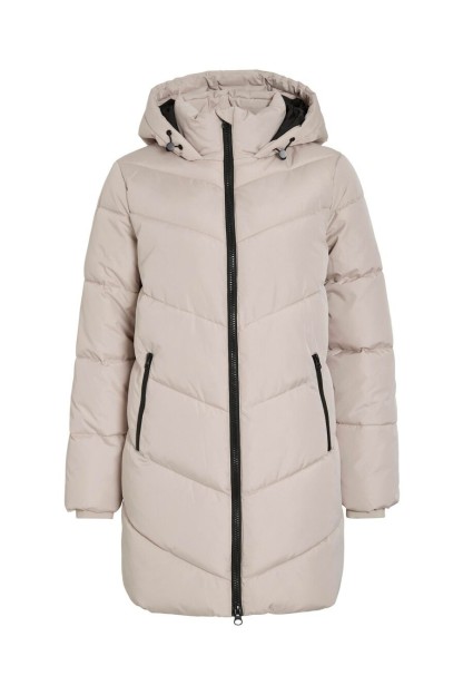 Abrigo largo plumas VILA