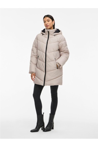 Abrigo largo plumas VILA 2