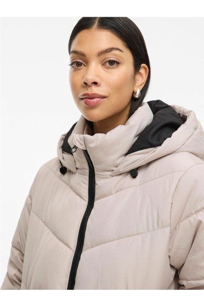 Abrigo largo plumas VILA