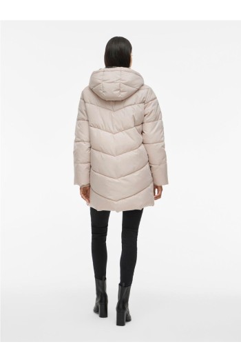Abrigo largo plumas VILA
