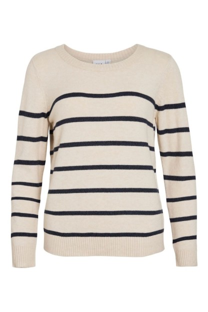 Jersey de punto mujer con detales en los bordes