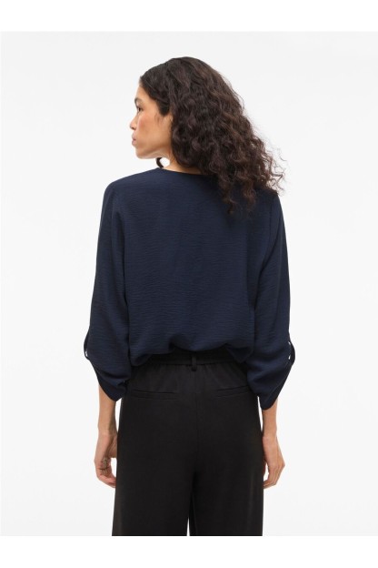 Top tipo camisa 3/4 mujer VILA