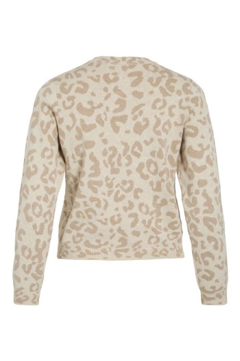 Chaqueta de punto estampado vila