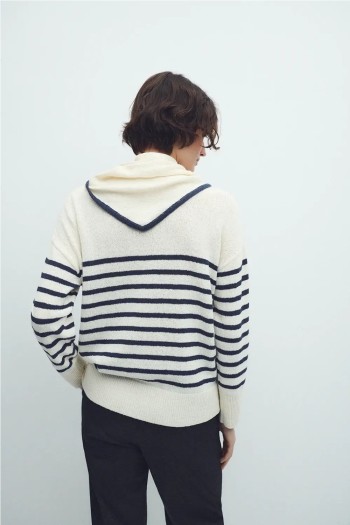 Jersey con toquilla incluida ese o ese