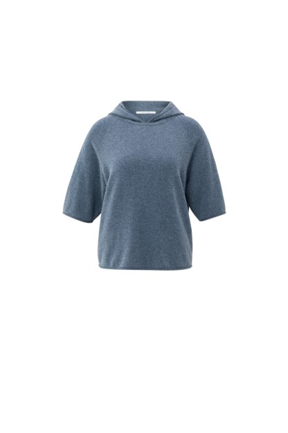 Sudadera de mujer de punto con capucha Yaya