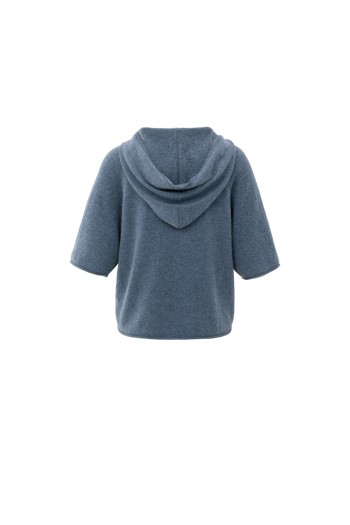 Sudadera de mujer de punto con capucha Yaya