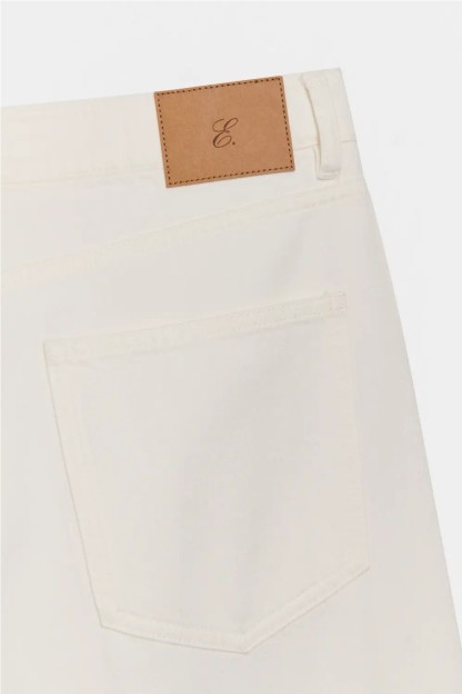 pantalon blanco mujer ese o ese wide cooper