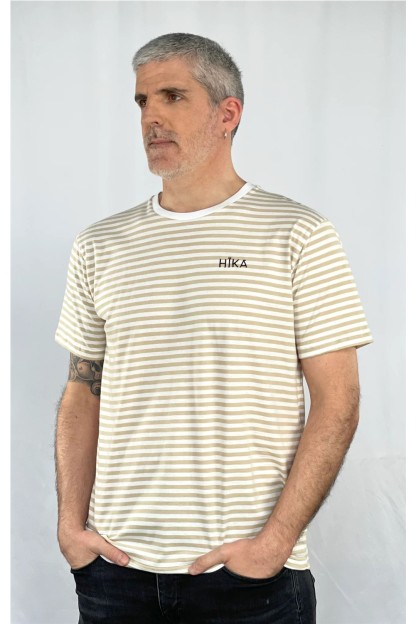 Camiseta hombre rayas Hika Basque Brand