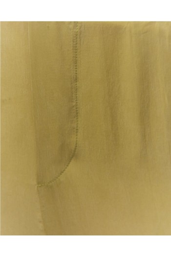 pantalon color verde ancho sytemaction mujer