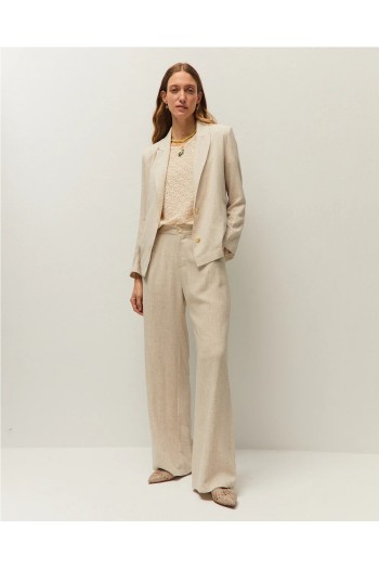 americana lino system action mujer color beige