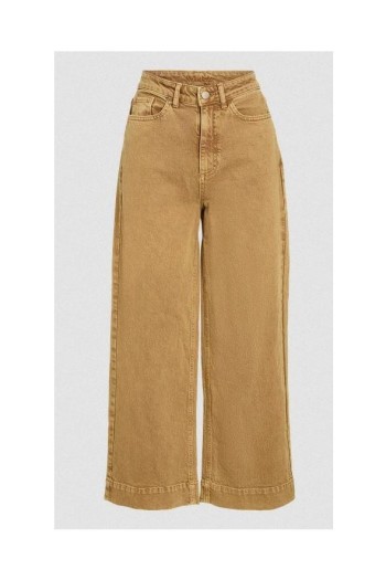 pantalon vila mostaza ocre viemma mujer