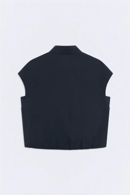 camisa giorgio azul oscuro navy ese o ese mujer