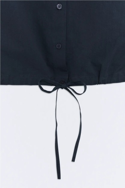 camisa giorgio azul oscuro navy ese o ese mujer