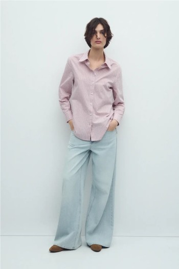 camisa keaton rosa ese o ese mujer