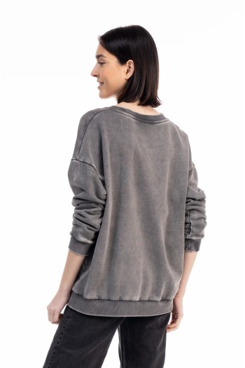 Sudadera de algodón PUNK de HIKA