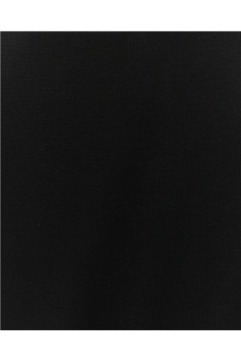 falda midi con corte negro systemaction mujer