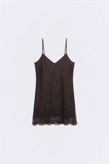 Vestido mini encaje de mujer Ese o ese