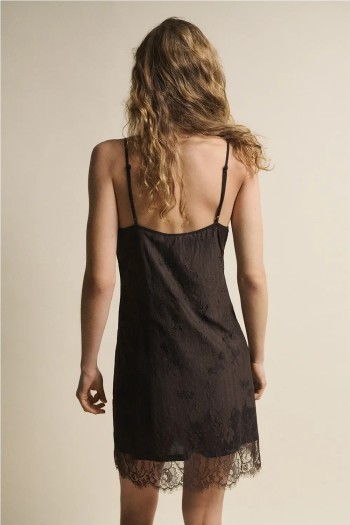 Vestido mini encaje de mujer Ese o ese