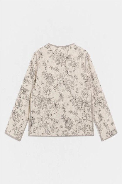 kimono morris beige y negro ese o ese mujer