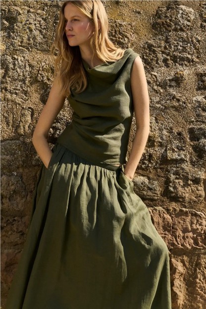 top creta verde ese o ese mujer