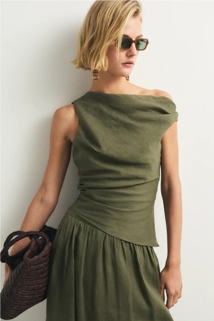 top creta verde ese o ese mujer