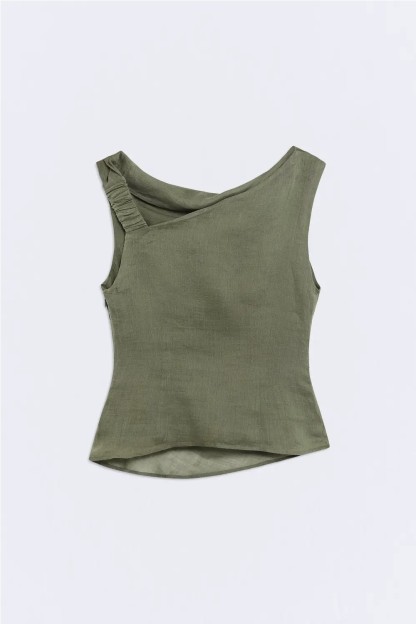 top creta verde ese o ese mujer