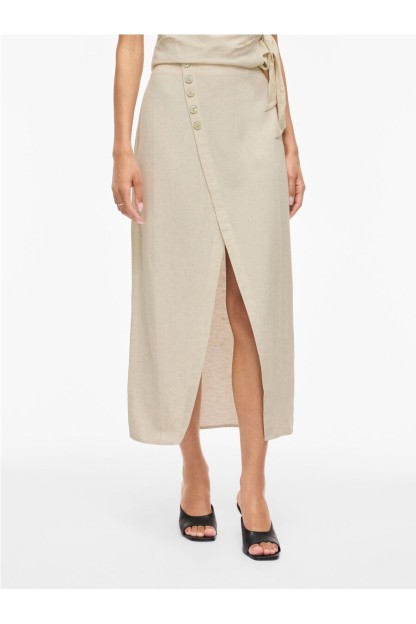 Falda midi botones viprisilla de vila