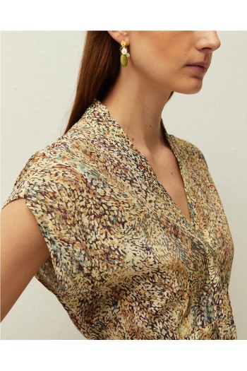 top estampado system action mujer verano multicolor