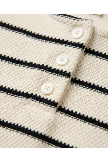 vestido rayas blanco y azul system action mujer